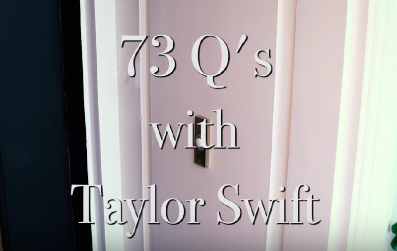 Taylor Swift's 73 questions by Vogue provides an intriguing insight into America's Sweetheart.